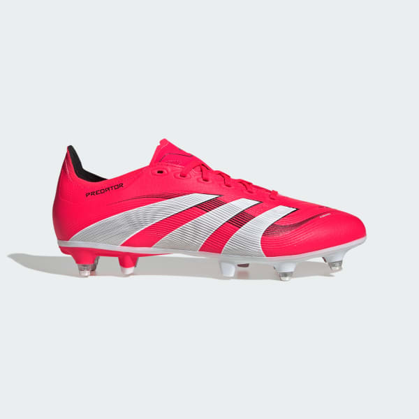 Vermelho Botas de Futebol Predator League – Piso mole