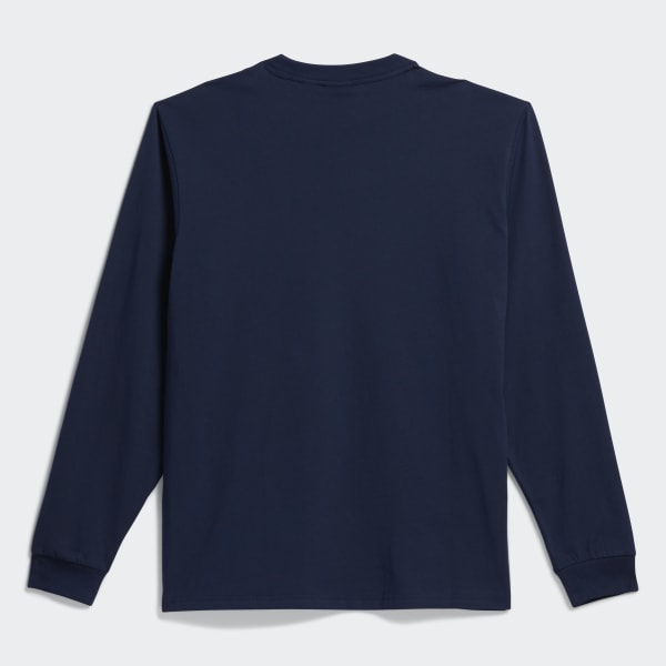 adidas Remera 4.0 Logo Manga Larga G nero Neutro Azul adidas