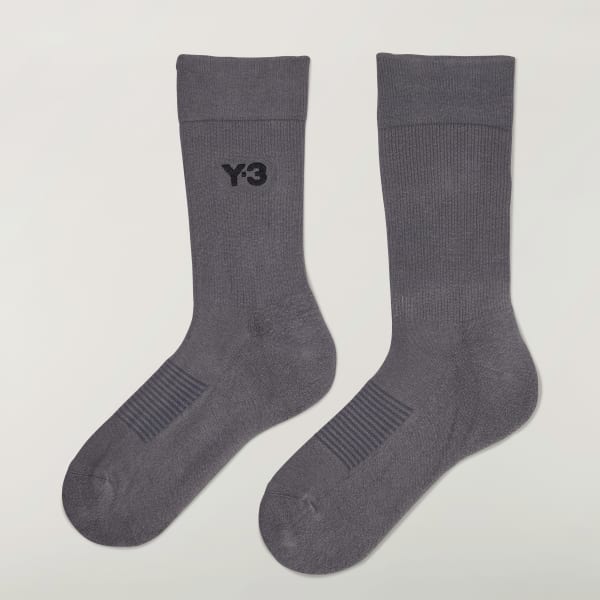 アディダス Y-3 Classic Crew Socks - グレー | アディダス ジャパン