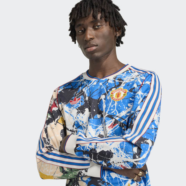 アディダス マンチェスター・ユナイテッド ストーン・ローゼズ 長袖