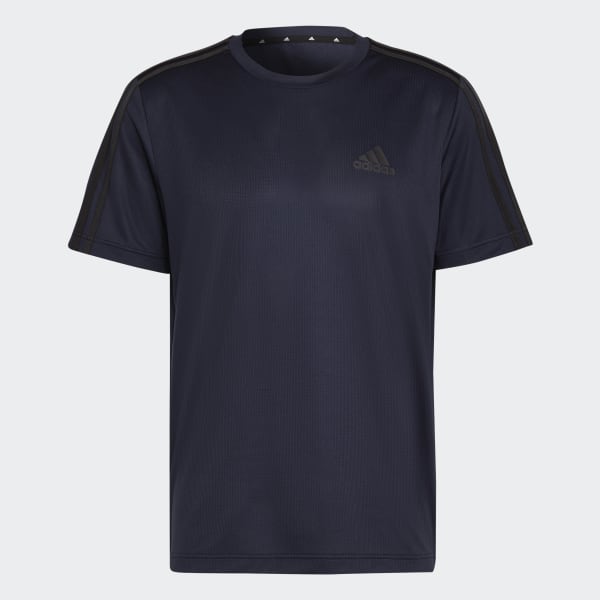 Blue AEROREADY Designed To Move Sport 3-Stripes T-Shirt