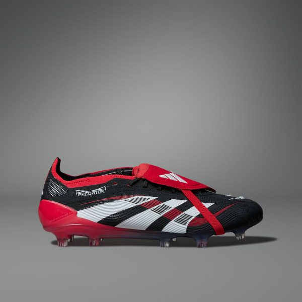 cerná Kopačky Predator Elite Fold-Over Tongue Firm Ground BWR