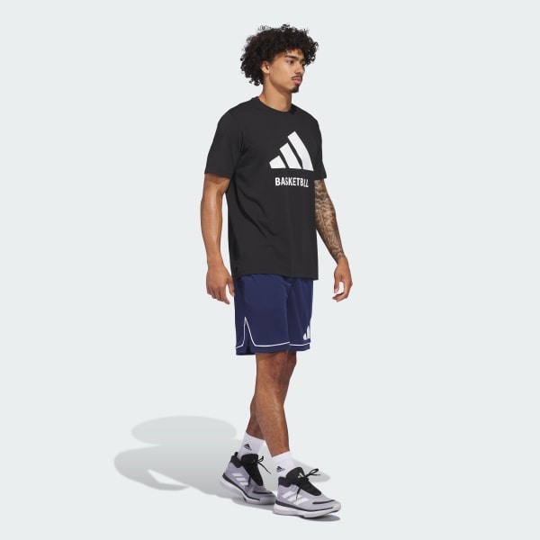 Negro Polo adidas Basketball