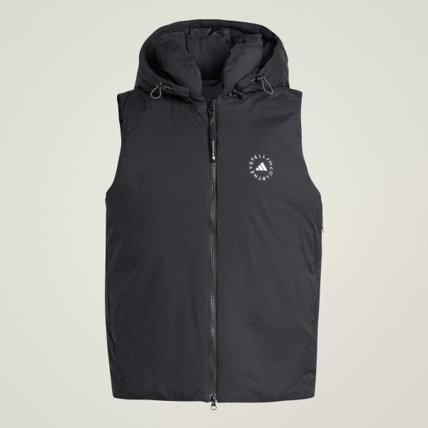 Preto Colete Acolchoado adidas By Stella McCartney