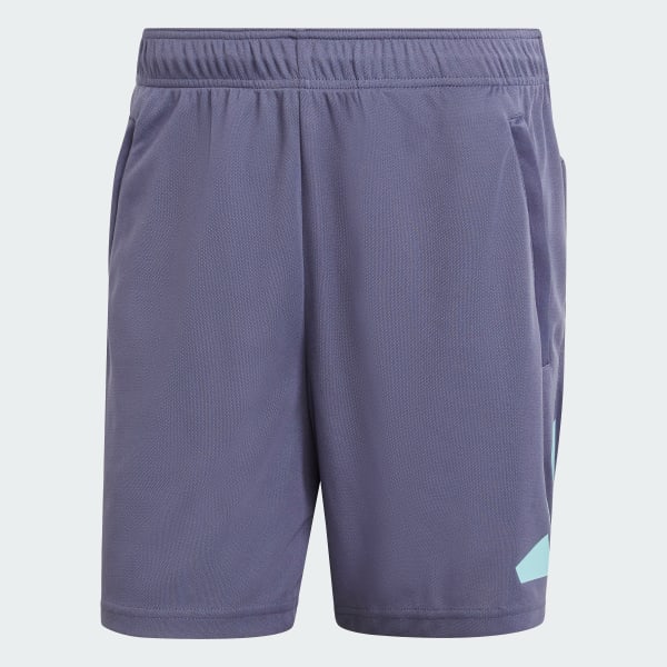Niebieski Train Essentials Logo Training Shorts