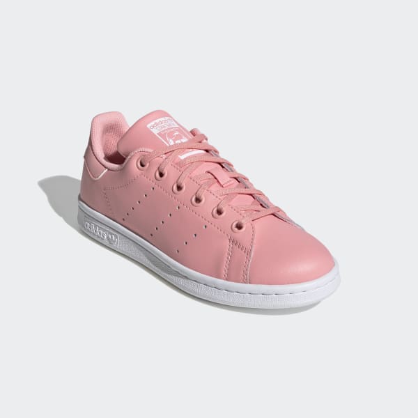 stan smith rose lacet