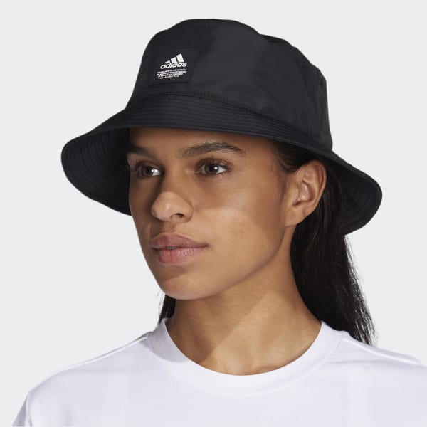 adidas Foldable Bucket Hat - Black | Women's Training |