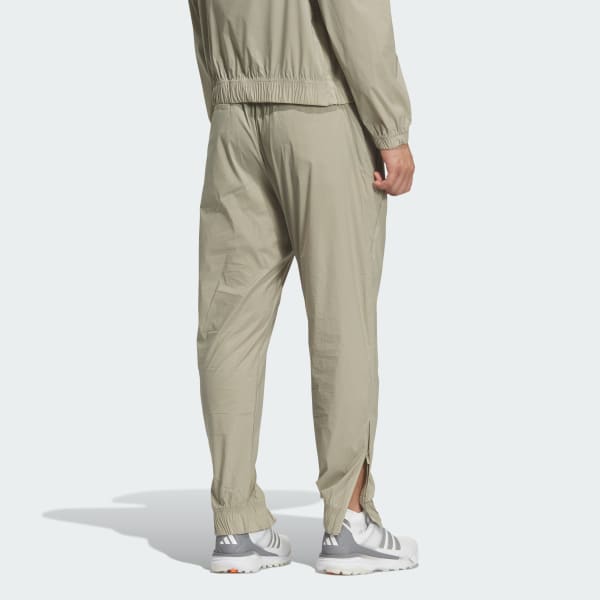 ブラウン ロング ウインドパンツ