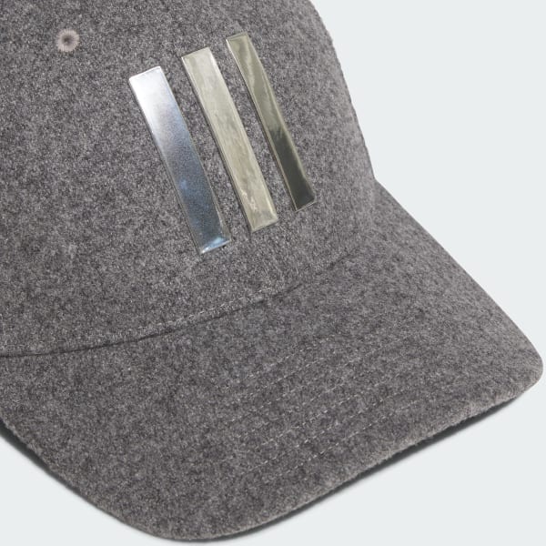 グレー 【ゴルフ】ウールスリーストライプスキャップ