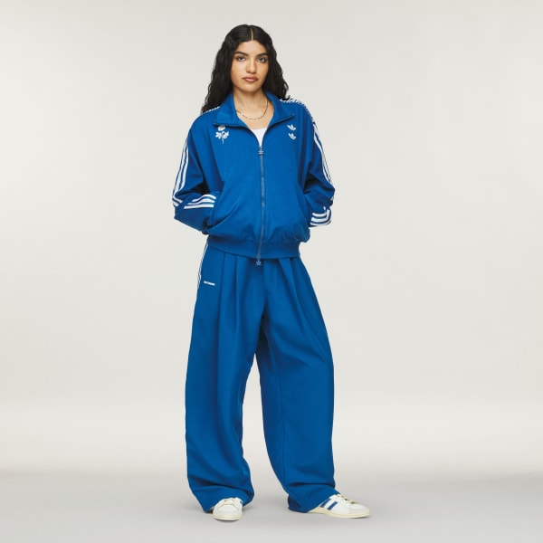 adidas Chavarria Knit Track Jacket - Blue | adidas India