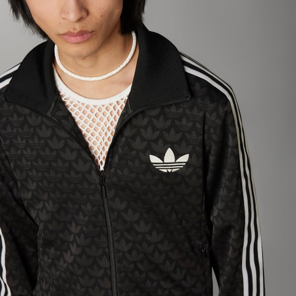Schwarz adicolor 70s Monogram Originals Jacke