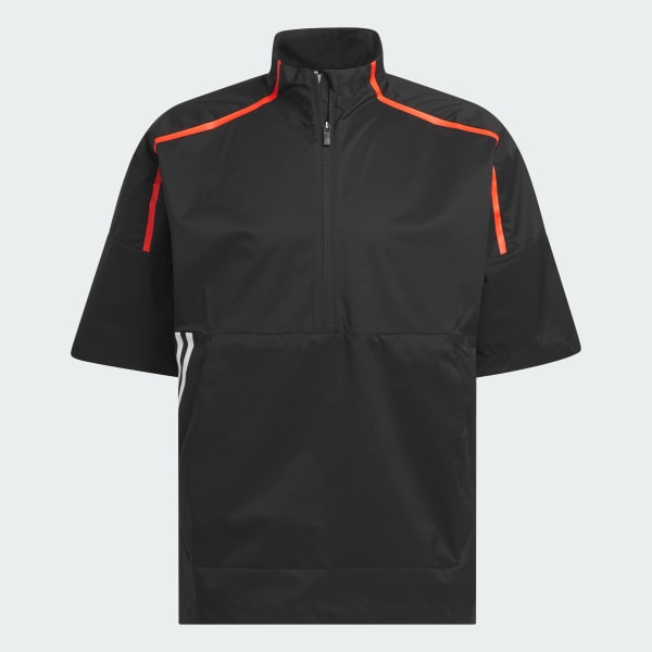 Black Core Provisional Short-Sleeve 1/2-Zip Jacket