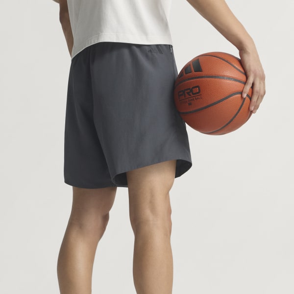 adidas Anthony Edwards Foundation Shorts - Grey | Free