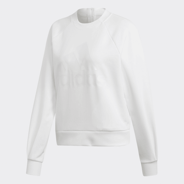 white adidas womens sweatshirt