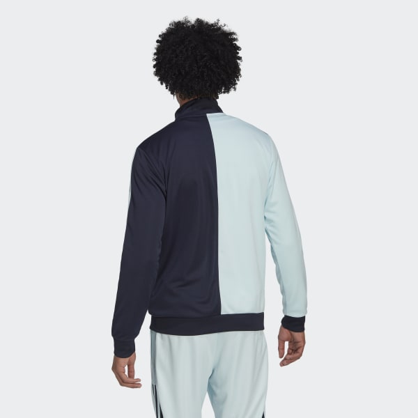 Blu Giacca Tiro Track Half & Half VS407