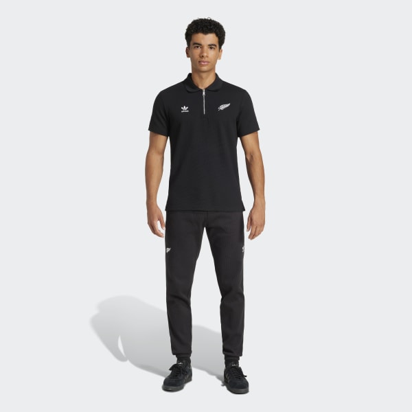 アディダス ワッフル ポロシャツ 国内正規品 2XL サイズ ブラック adidas ポロシャツ オールブラックス エッセンシャルズ ワッフル