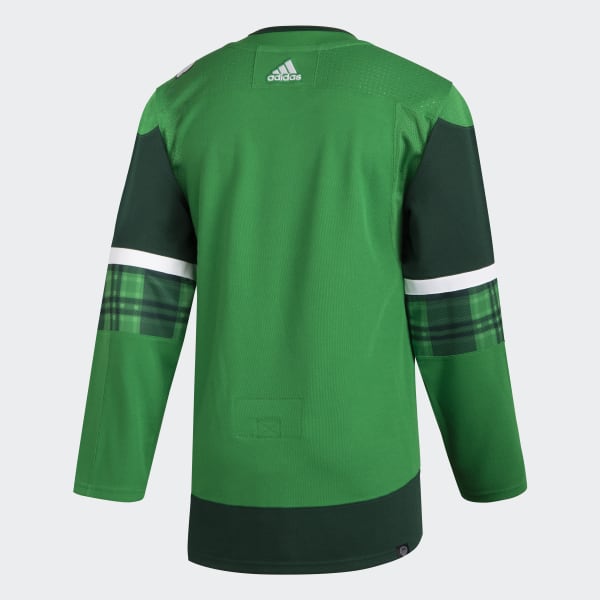 adidas Men's Vancouver Canucks St Pats Hockey Jersey Green