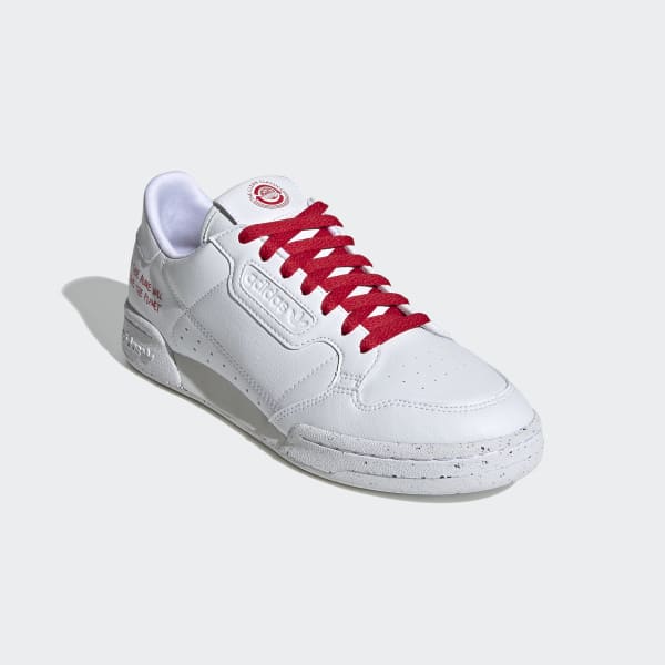 unisex continental 80 sneakers in white