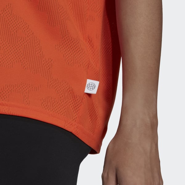 Orange Made To Be Remade Running Tanktop