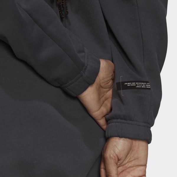 Grau Half-Zip Sweater Kleid LA322