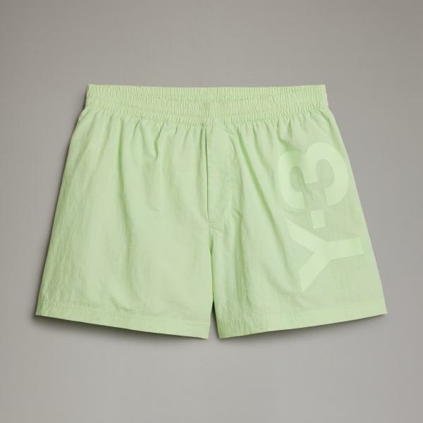 Green Classic Logo Swim Shorts CW039