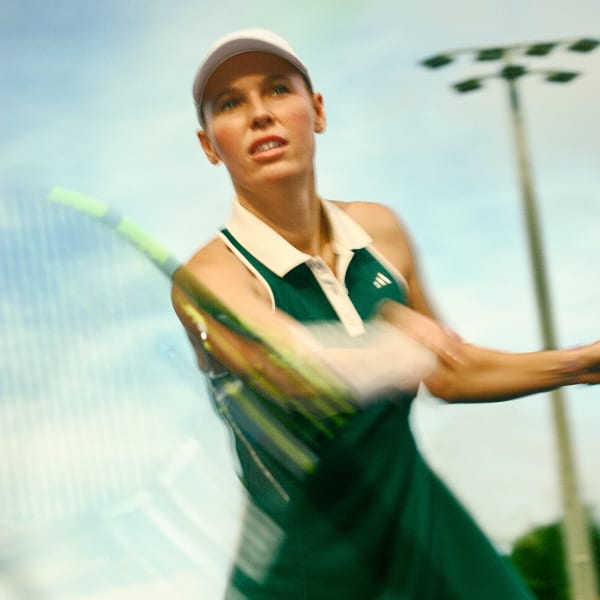 Verde Vestido adidas Heritage Tennis