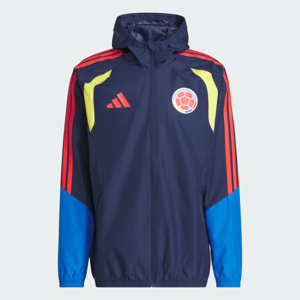 adidas Chaqueta All Weather Tiro Selección Colombia 26 Azul