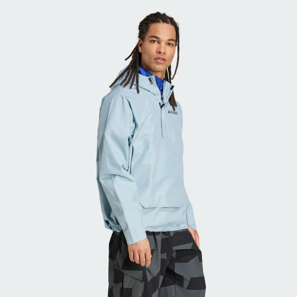 Grau Terrex Xploric 2.5L Climaproof Anorak