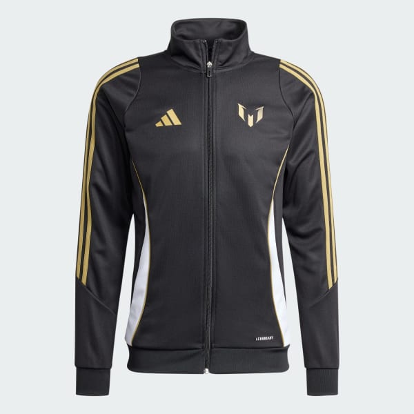 Black Messi Track Suit Jacket
