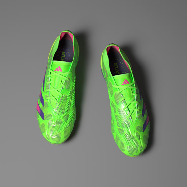 Green Predator Elite Firm Ground Football Boots
