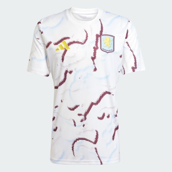 biela Dres Aston Villa FC 25/26 Pre-Match