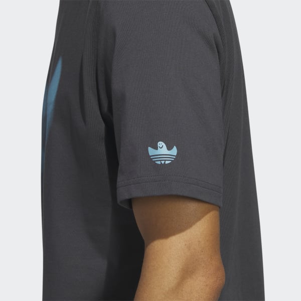 Szary Graphic Shmoofoil Tee