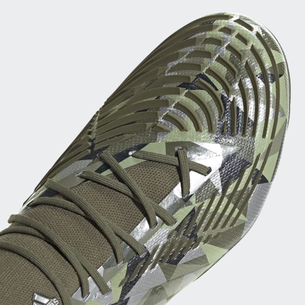 Green Predator Edge Crystal.1 Firm Ground Boots LIS25
