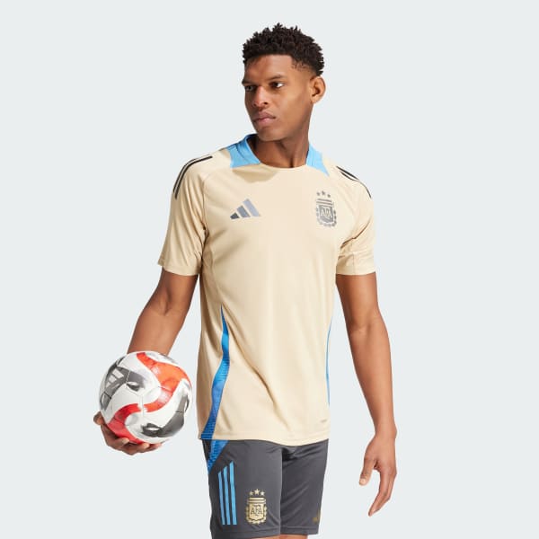 Beige Camiseta de Entrenamiento Tiro 24 Competition Argentina