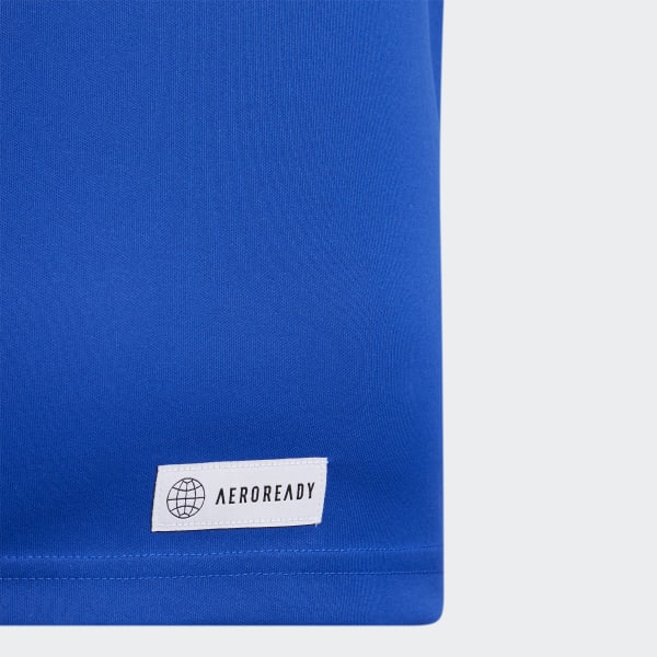 Blue Cotton Graphic Tee
