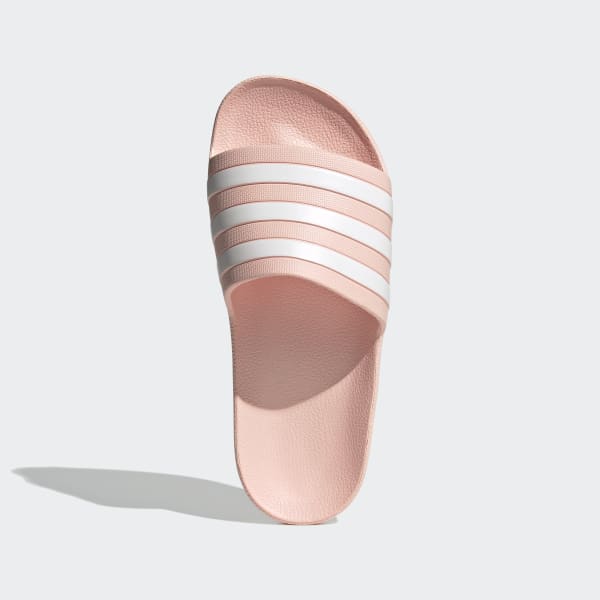 Ροζ Adilette Aqua Slides