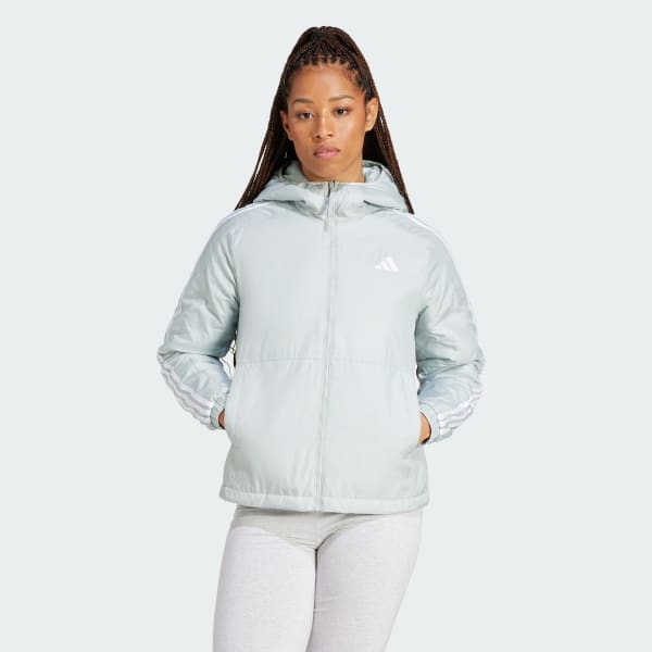 Gris Chaqueta Essentials Tres Tiras