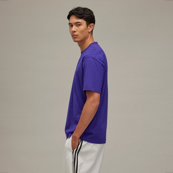 Purple Y-3 Regular Short Sleeve Tee