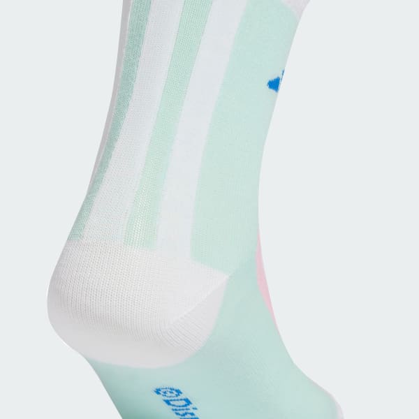 White ADIDAS DISNEY LILO & STITCH SOCKS