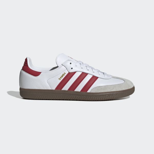 靴 Liverpool FC adidas Originals Samba adidas Buty Samba Liverpool FC - Bialy | adidas Poland