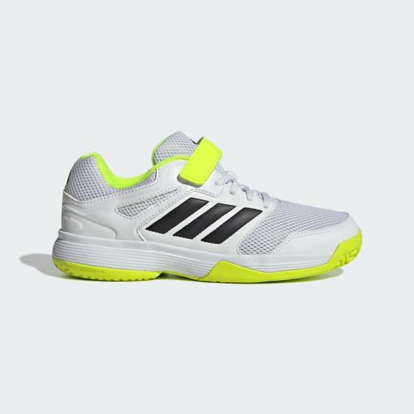 White Speedcourt Indoor Shoes Kids