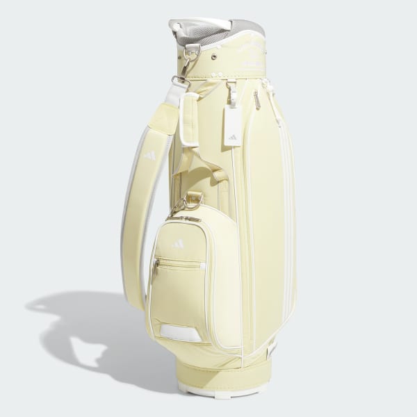 adidas ゴルフバッグ ピンク キャディバッグ 美品 アディダス 【ゴルフ】軽量 グラフィック カートバッグ - イエロー