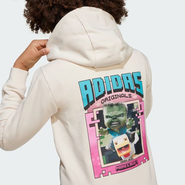 Adidas adidas Originals x Minecraft Graphic Hoodie SHOP ONLINE