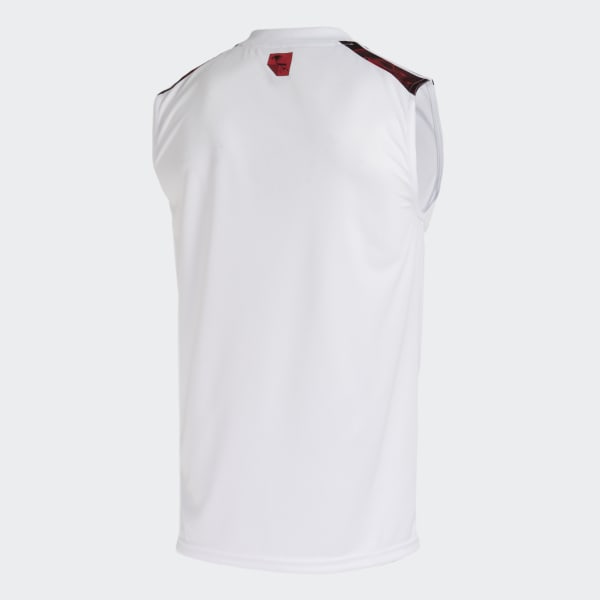 Branco Camisa 2 Sem Mangas CR Flamengo 21 BQ168