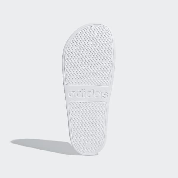 Blanco Chanclas Adilette Aqua (UNISEX)