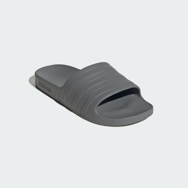 Grey Adilette Aqua Slides