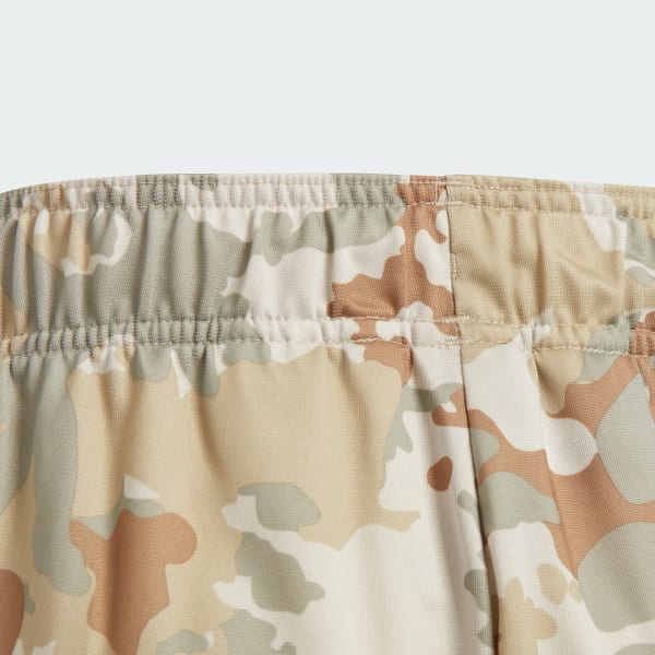 Beige Camo Tracksuit Bottoms