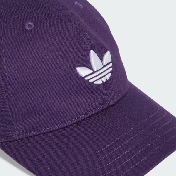 Purple Adicolor Classic Trefoil Baseball Cap