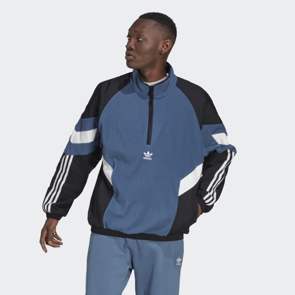 Blauw adidas Rekive Polar Fleece Sweatshirt CN689