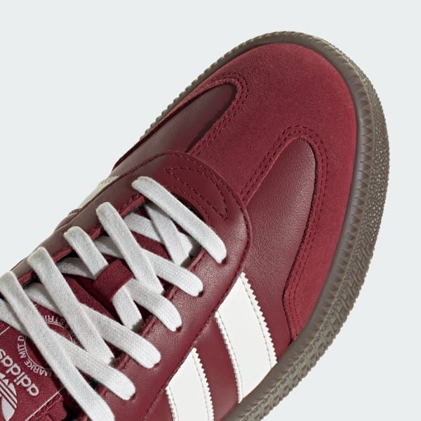 adidas Samba XLG Shoes - Burgundy | Free Shipping with